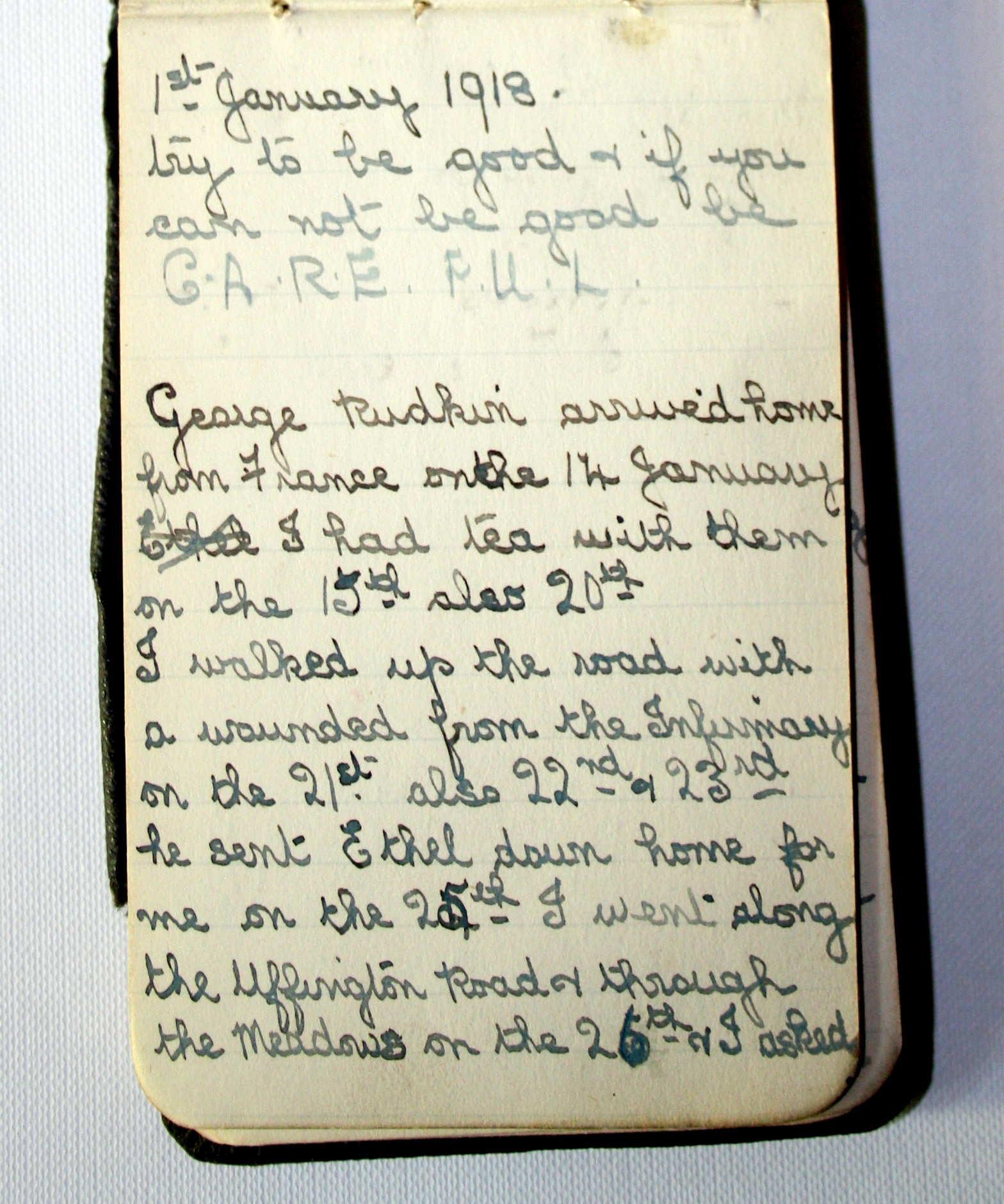 1918 nurses diary january entry.jpg